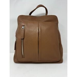 Mancini Mancini Womens Pebbled Briget Camel